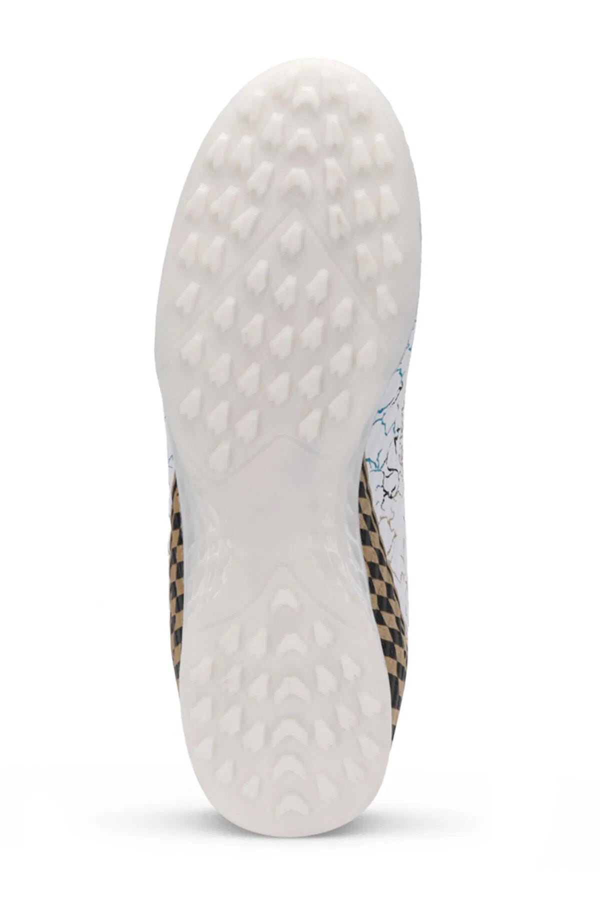 Slazenger Corner White / Blue astroturf football boots, view 7