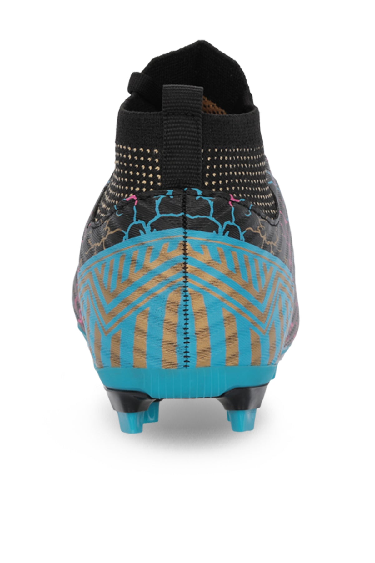 Slazenger Corner Black firm ground football boots, view 6