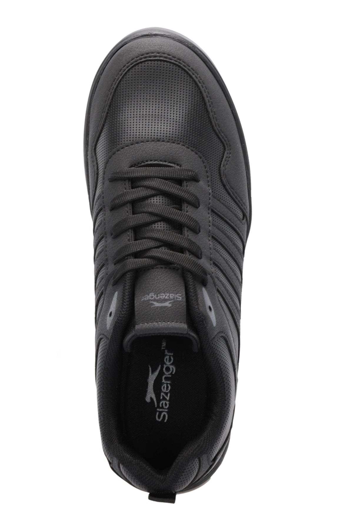 Slazenger Electro Black / Black sneakers, view 5