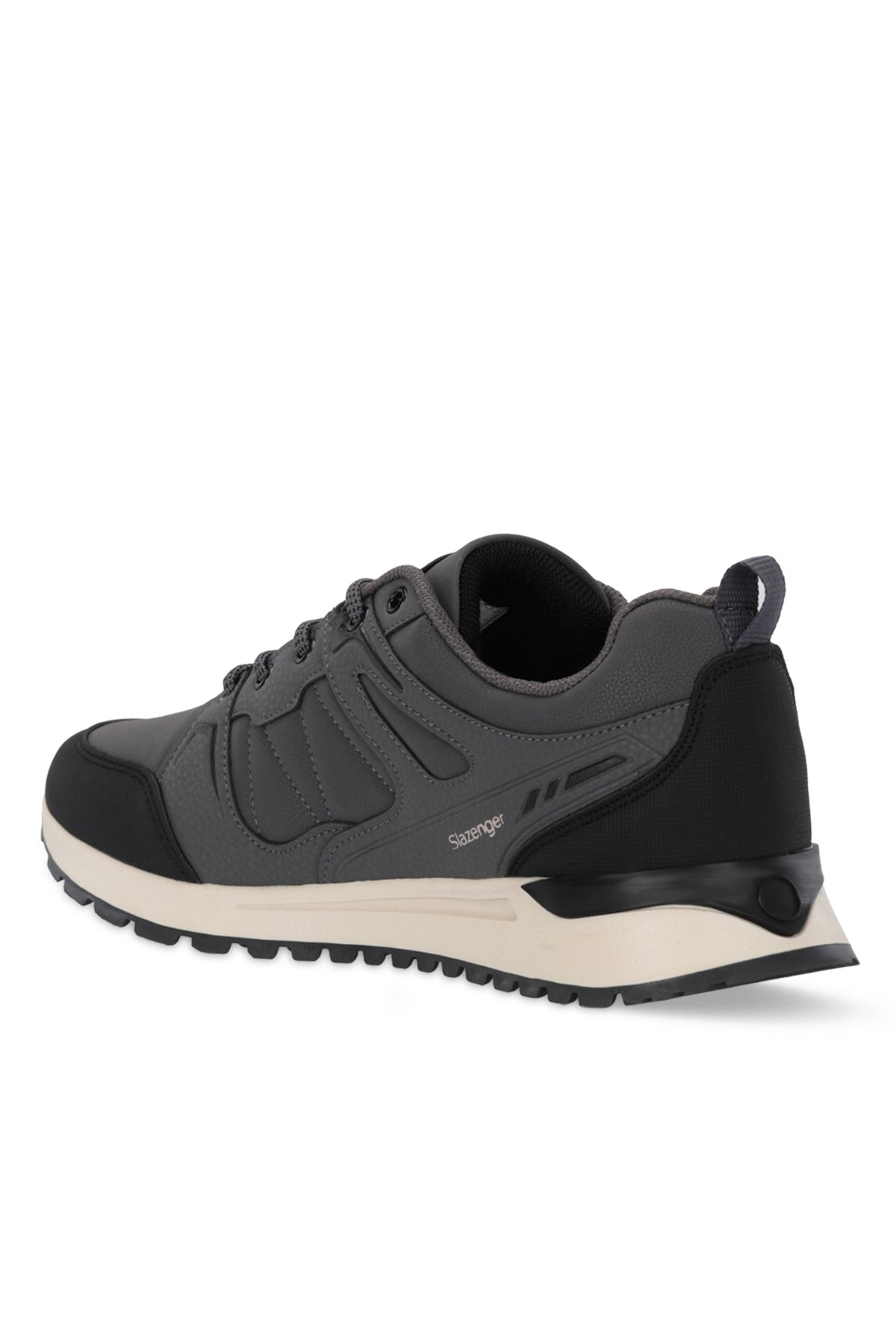 Slazenger Outback Anthracite / Black sneakers, view 3
