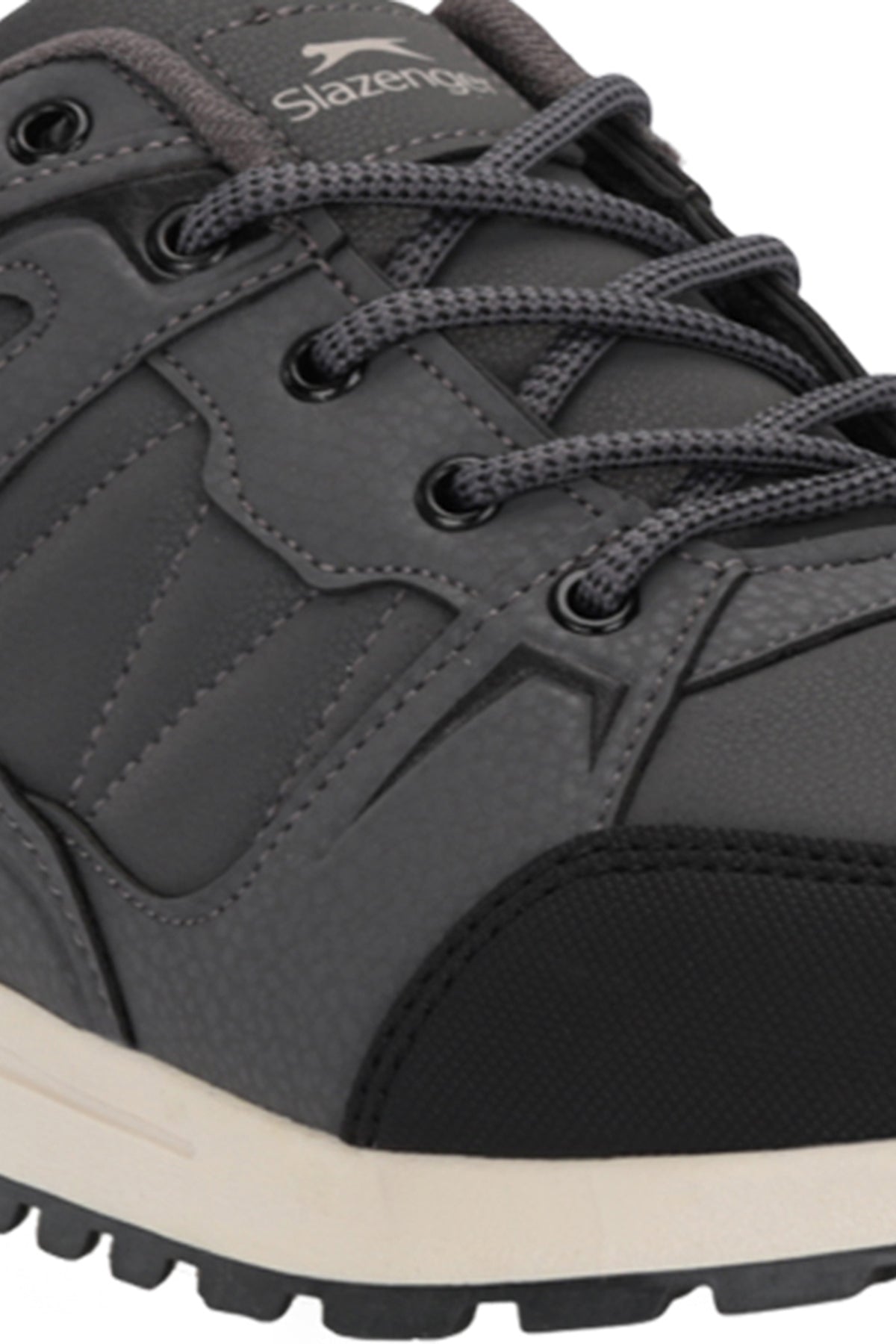 Slazenger Outback Anthracite / Black sneakers, view 4