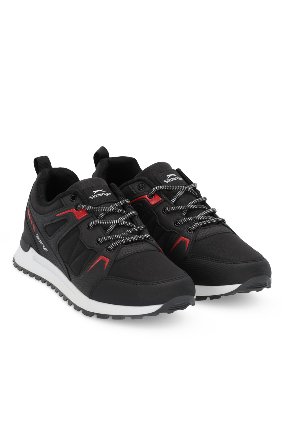 Slazenger Outback Black / Red sneakers, view 2