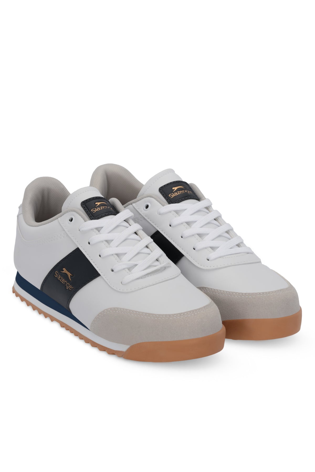 Slazenger Protect White / Navy sneakers, view 2