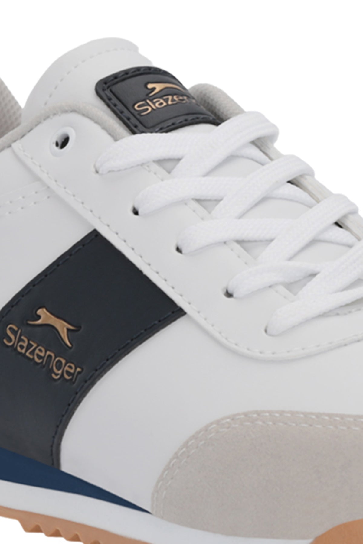 Slazenger Protect White / Navy sneakers, view 4