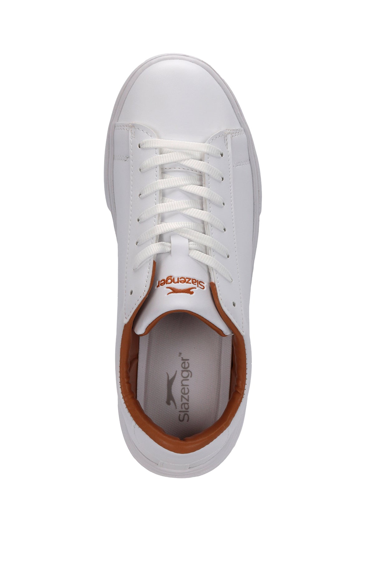 Slazenger Flash White / Tan sneakers, view 5