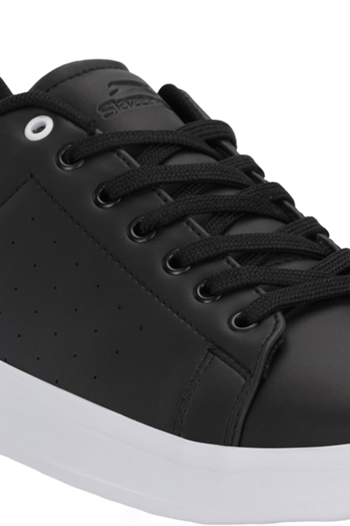Slazenger Pizarro Black / White sneakers, view 4