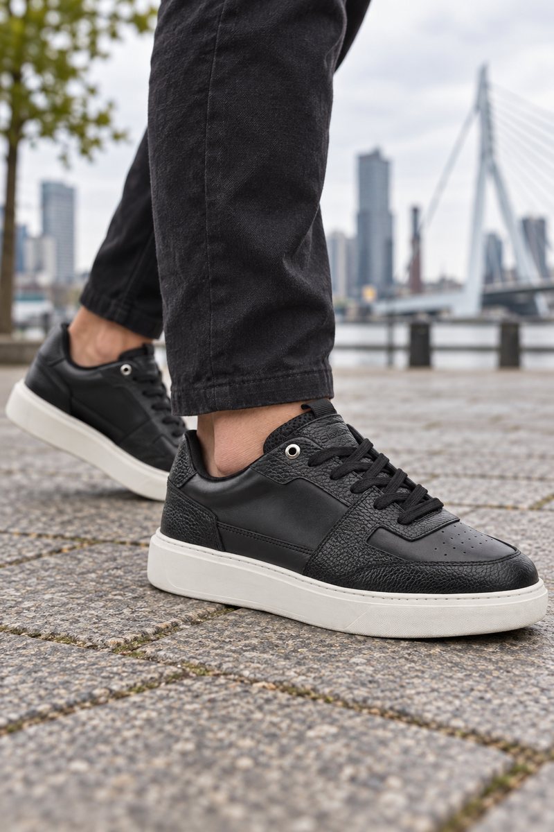 Zapatillas Slazenger Starx — Negro (hombre), en los pies