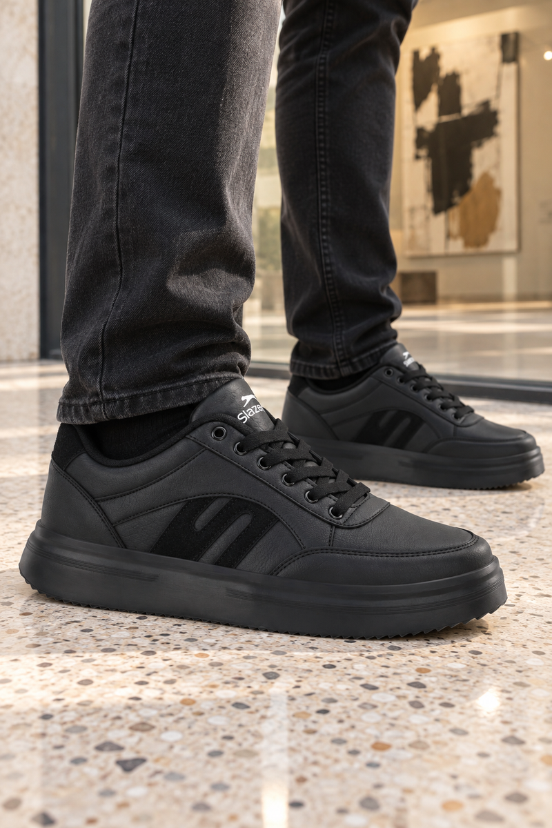 Zapatillas Slazenger Deflect — Negro (hombre), en los pies