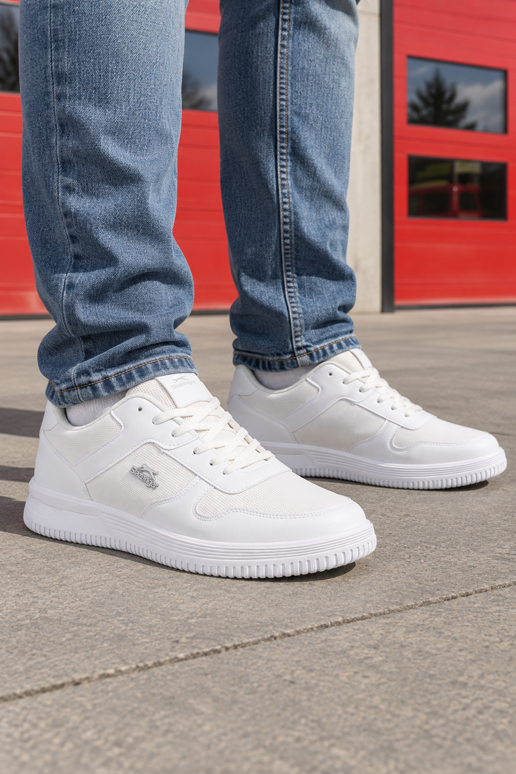 Zapatillas Slazenger Eliora I — Blanco (hombre), en los pies