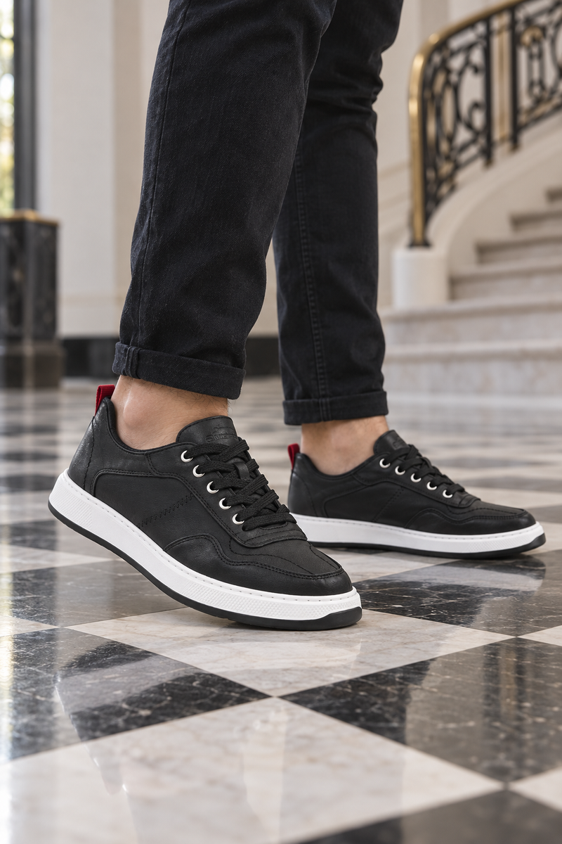 Zapatillas Slazenger Sosa — Negro (hombre), en los pies