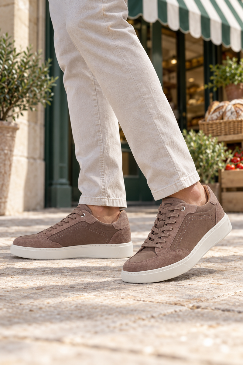 Zapatillas Slazenger Spino — Visón (hombre), en los pies