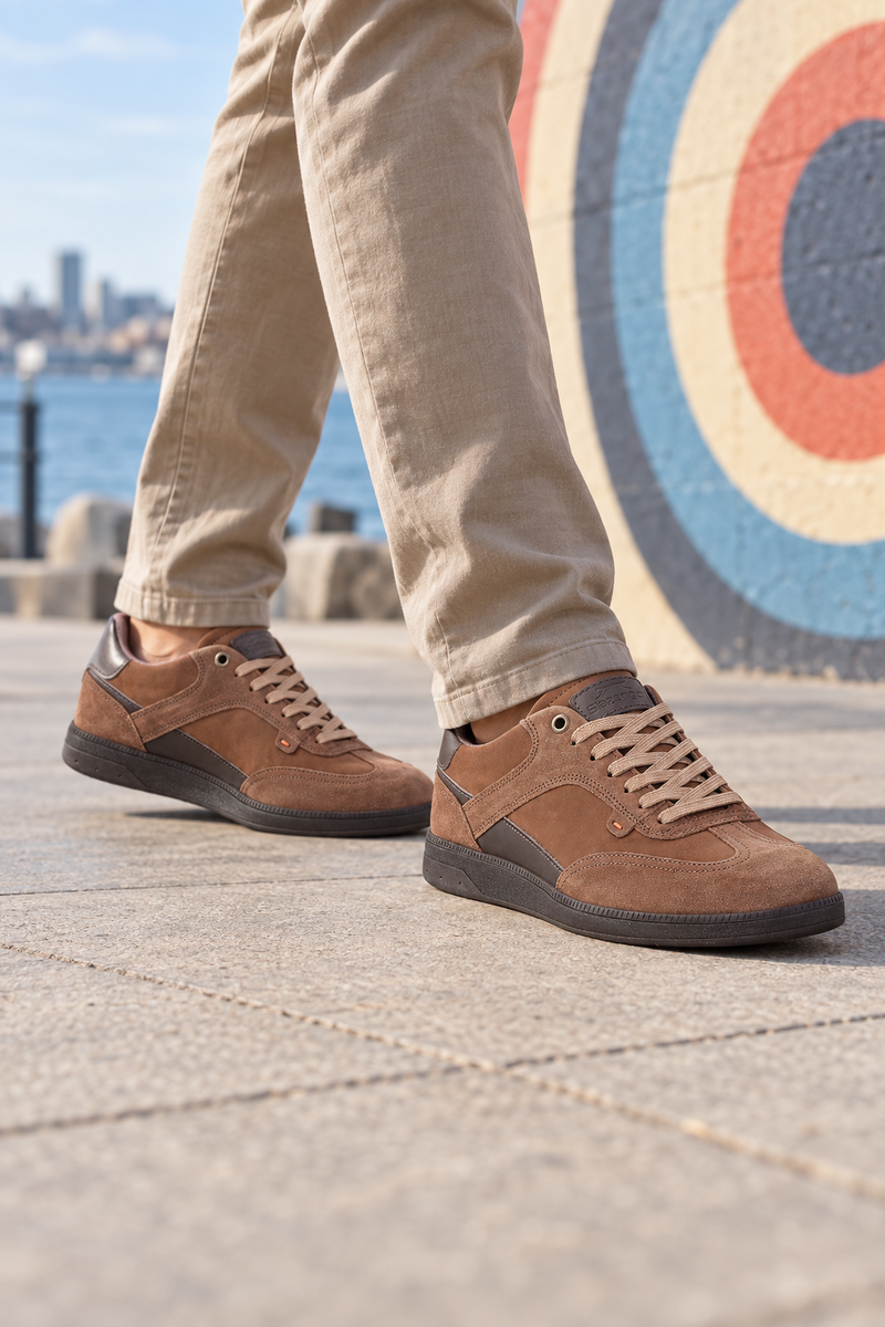 Zapatillas Slazenger Sting — Tostado (hombre), en los pies
