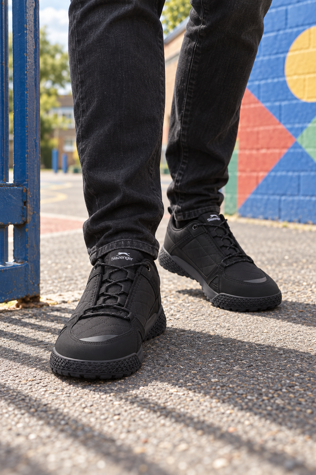 Zapatillas Slazenger Terentiy — Negro (hombre), en los pies