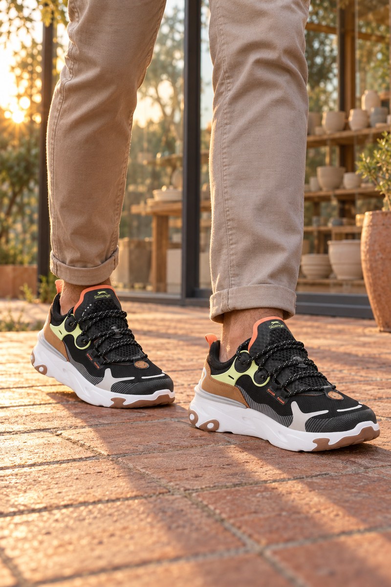 Zapatillas Slazenger Ward — Negro (hombre), en los pies